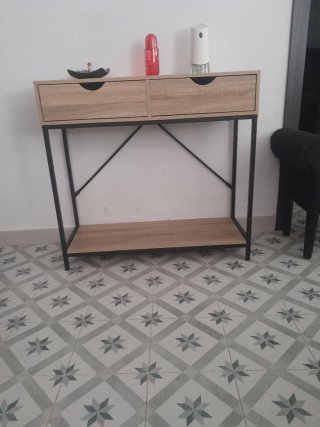 Mueble Cajonera Madera y Metal