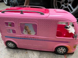 Autocaravana Barbie Dream Camper Rosa