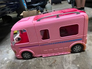 Autocaravana Barbie Dream Camper Rosa