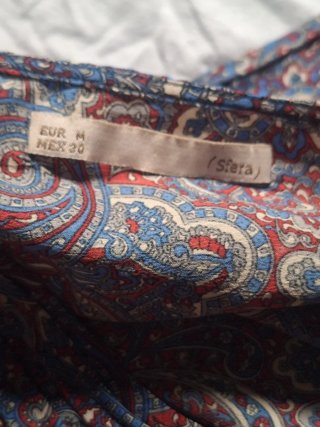 Vestido Sfera T M Paisley