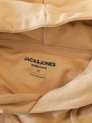 Sudadera Jack & Jones Amarilla Talla M