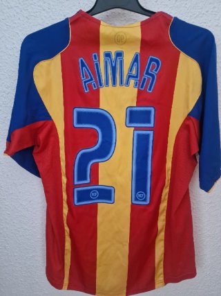 Camiseta Valencia CF 2005-06 Talla S Pablo Aimar