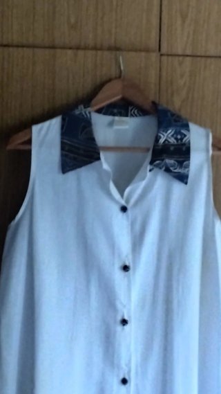 Blusa Bella Blanca Talla XL