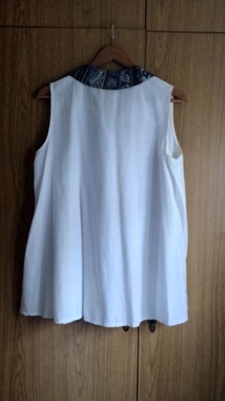 Blusa Bella Blanca Talla XL