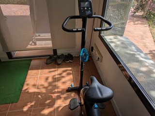 Bicicleta estática Domyos 140