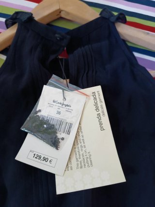 Vestido Tintoretto Negro