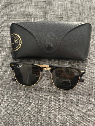 Gafas de sol Ray-Ban Clubmaster Negro/Dorado