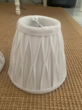 Pareja pantallas plisadas para aplique