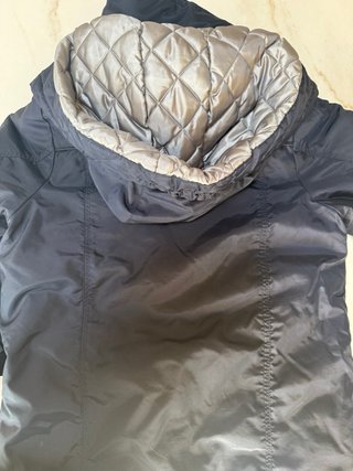 Cazadora/Parka Azul Marino con Capucha 8 años-128