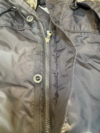 Cazadora/Parka Azul Marino con Capucha 8 años-128