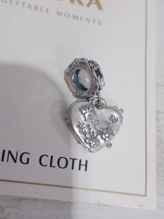 Charm Pandora Cuore con Winnie the Pooh