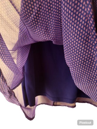 Vestido morado Lefties
