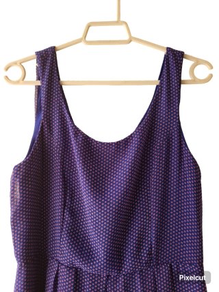 Vestido morado Lefties