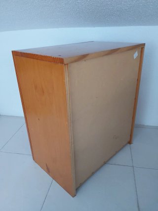 Cabecero y 2 mesillas de madera