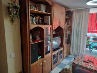 Mueble de salón de pino macizo