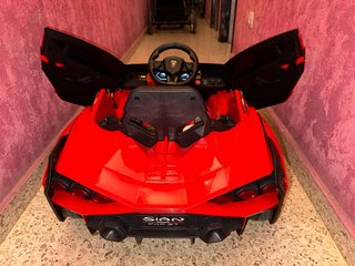 Coche Eléctrico Infantil Lamborghini Rojo