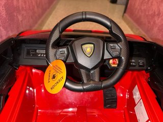 Coche Eléctrico Infantil Lamborghini Rojo