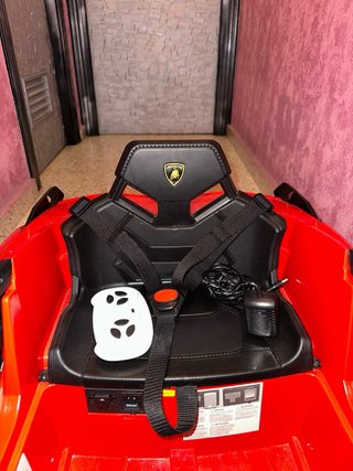 Coche Eléctrico Infantil Lamborghini Rojo
