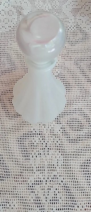 Porta profumo vintage vetro satinato