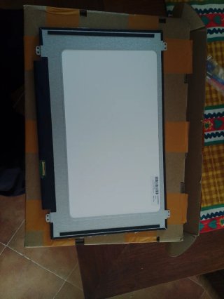 Pantalla LCD Plata/Blanca