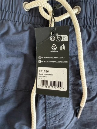 Bañador Urban Classics Azul Marino Talla L