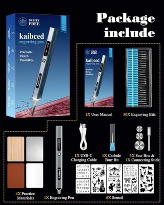 Mini bolígrafo grabado inalámbrico 48 kits