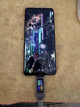 Teléfono Motorola G35 Morado para Piezas