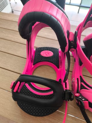 Fijaciones Burton Cartel Pink Talla L
