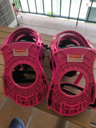 Fijaciones Burton Cartel Pink Talla L