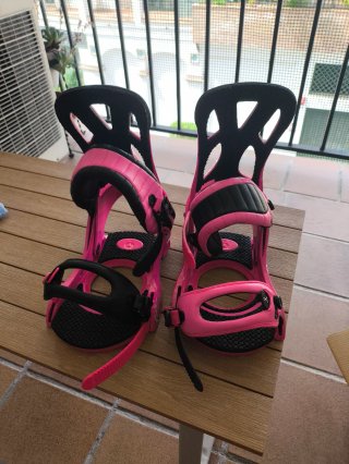 Fijaciones Burton Cartel Pink Talla L