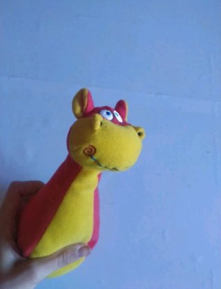 Juego Bolos Peluche + Pelota Colores