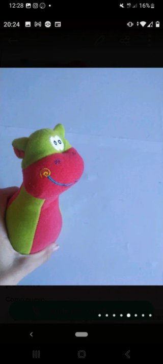 Juego Bolos Peluche + Pelota Colores