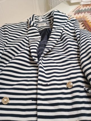 Chaqueta C&A rayas talla L