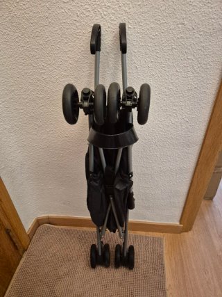 Silla de paseo Asalvo Baby negra - Perfecto estado