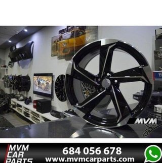Llantas 20 Audi A7 Look RS7 Negra AU028