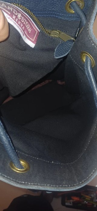 Mochila Sandstorm Piel Negra y Marrón