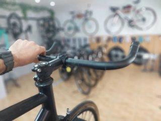 Manillar Bullhorn bicicleta Fixie