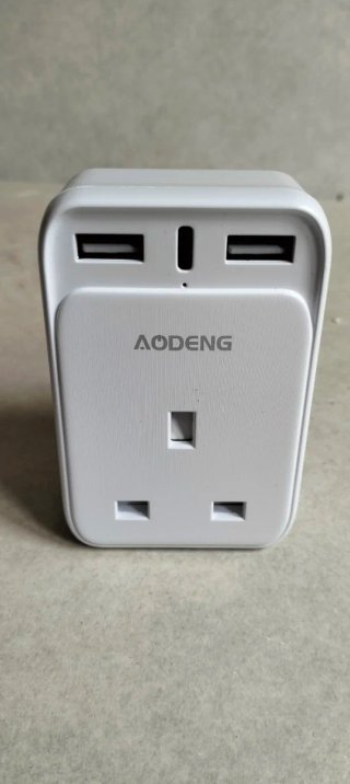Pack 2 Adaptadores Enchufe AODENG