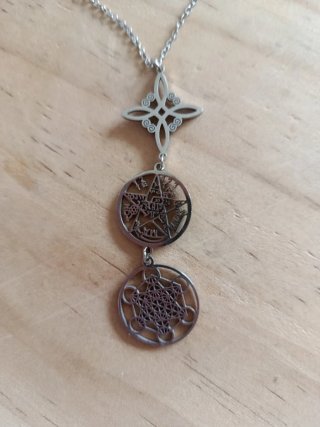 Collar Acero Inoxidable Triple Protección