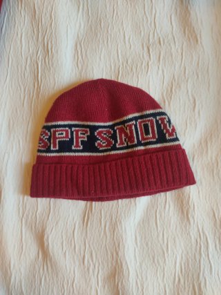 Conjunto bufanda y gorro SPF SNOW rojo