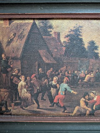 Lienzo sobre tabla David Teniers el Joven holandés