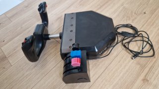 Saitek PRO Flight Yoke y Cuadrante Gases