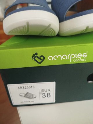 Sandalias Amarpies Cómodas Mujer Talla 38