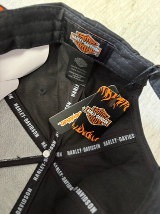 Gorra Harley Davidson Negra Original Shield