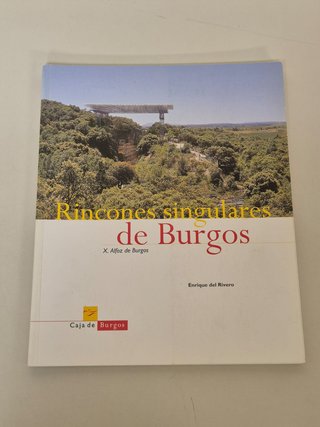 Lote 5 libros "Rincones Singulares de Burgos"