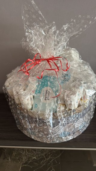 Cesta bebé personalizada