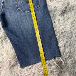 Levis Vintage Blue Denim Cut Off Shorts