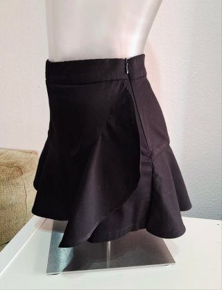 Falda pantalón negra