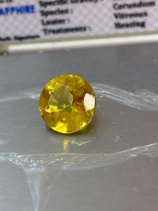 Zafiro Natural Ceylon 10.20 Ct GGL