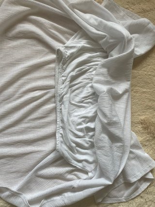 Blusa Bershka Blanca Talla S